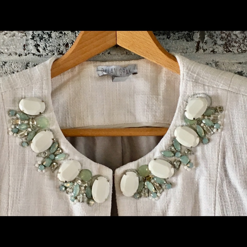 Dylan Gray, jewled blazer